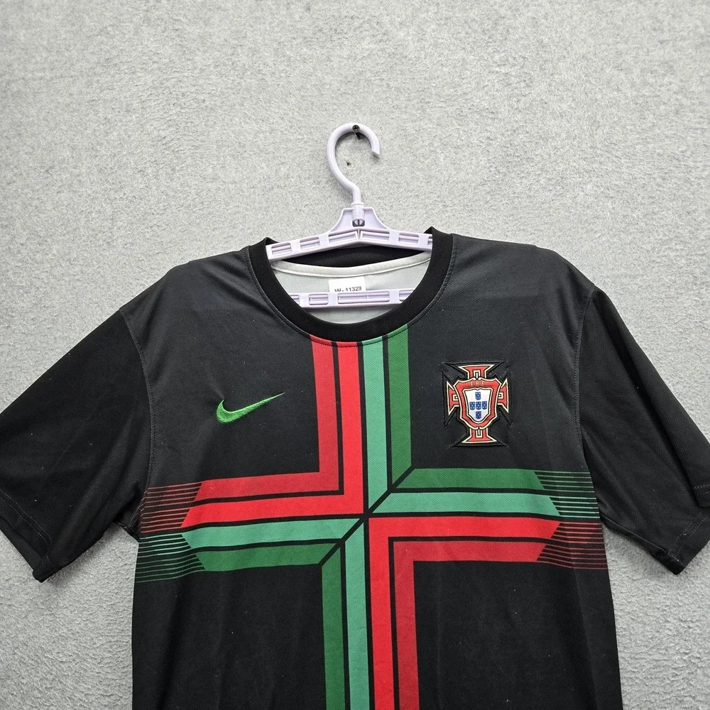 Portugal National Team Men Jersey S Black Nike Training Soccer 2018 World Cup